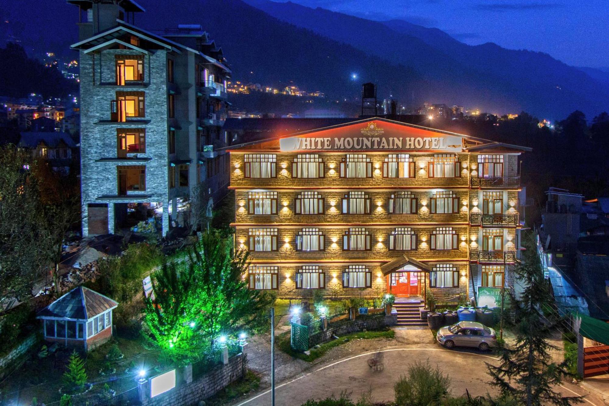 White Mountain Hotel Manāli Buitenkant foto