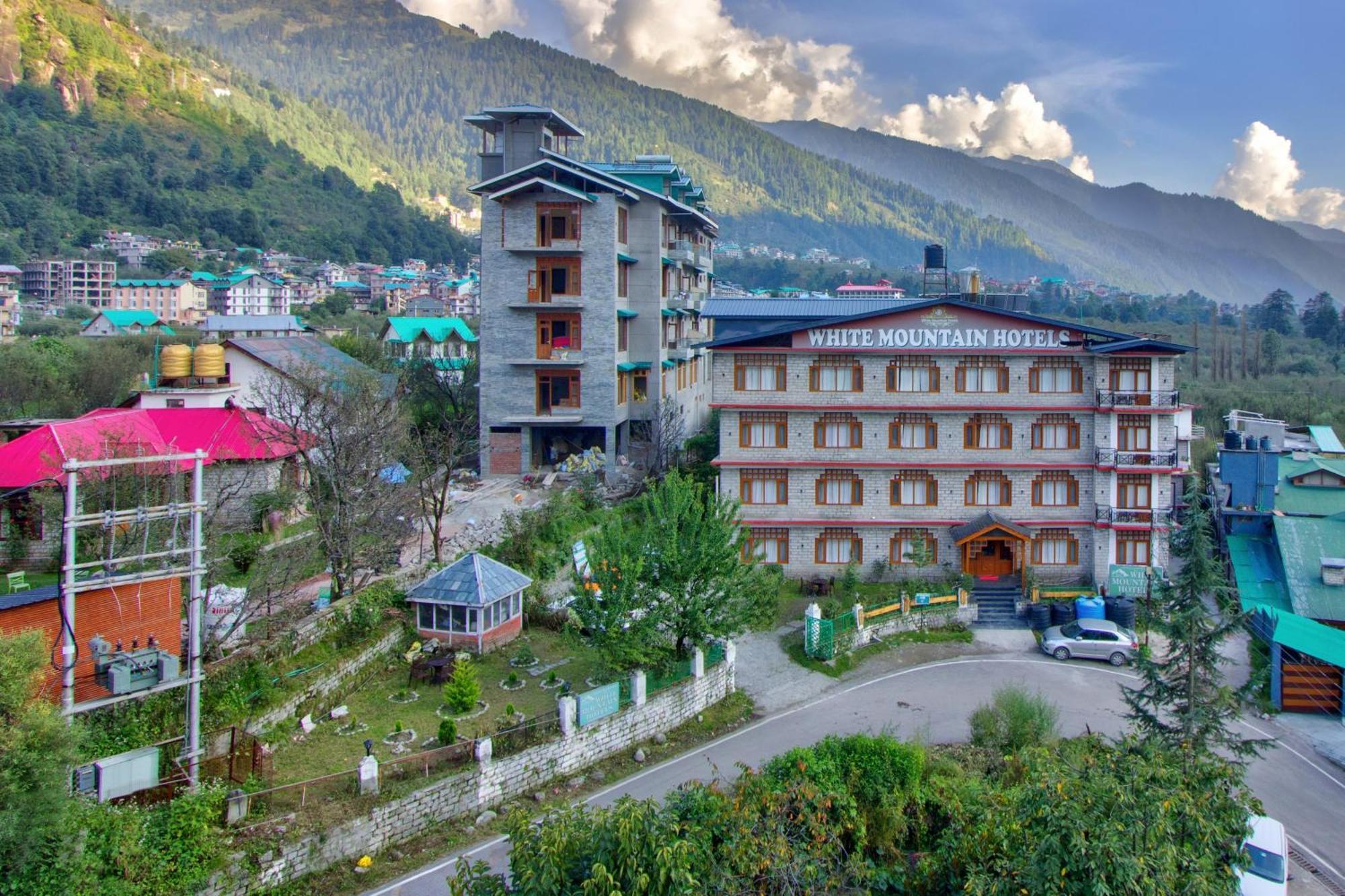 White Mountain Hotel Manāli Buitenkant foto